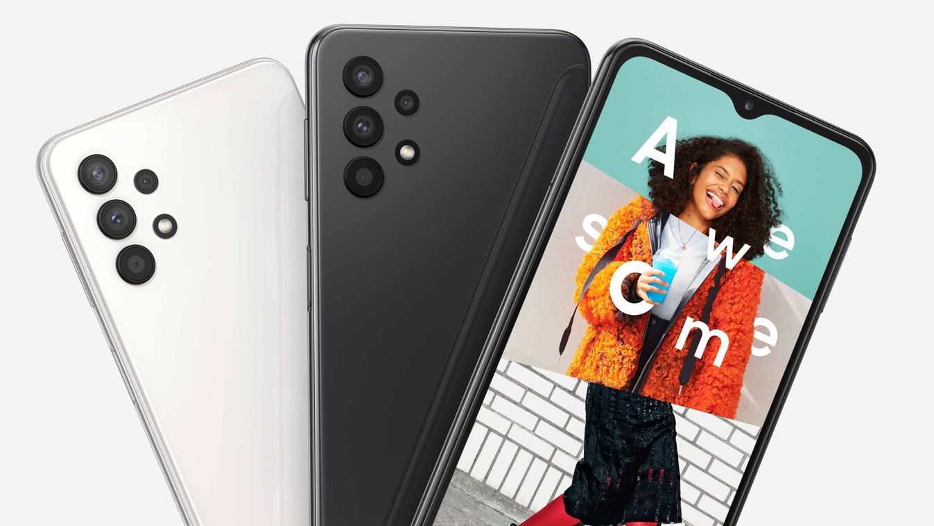 Itt a jóárasított Samsung Galaxy A32 5G
