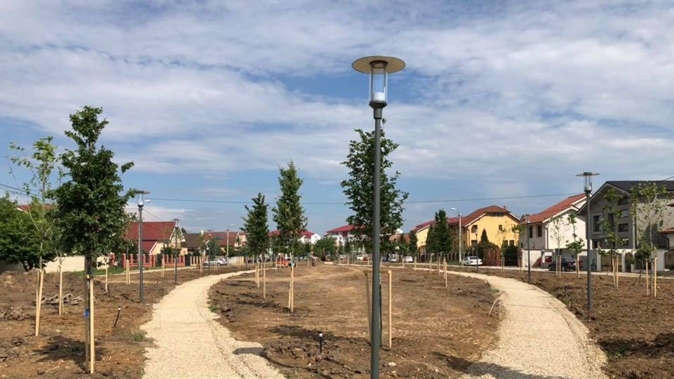 Készül a zöldövezet a Veteranilor negyedben