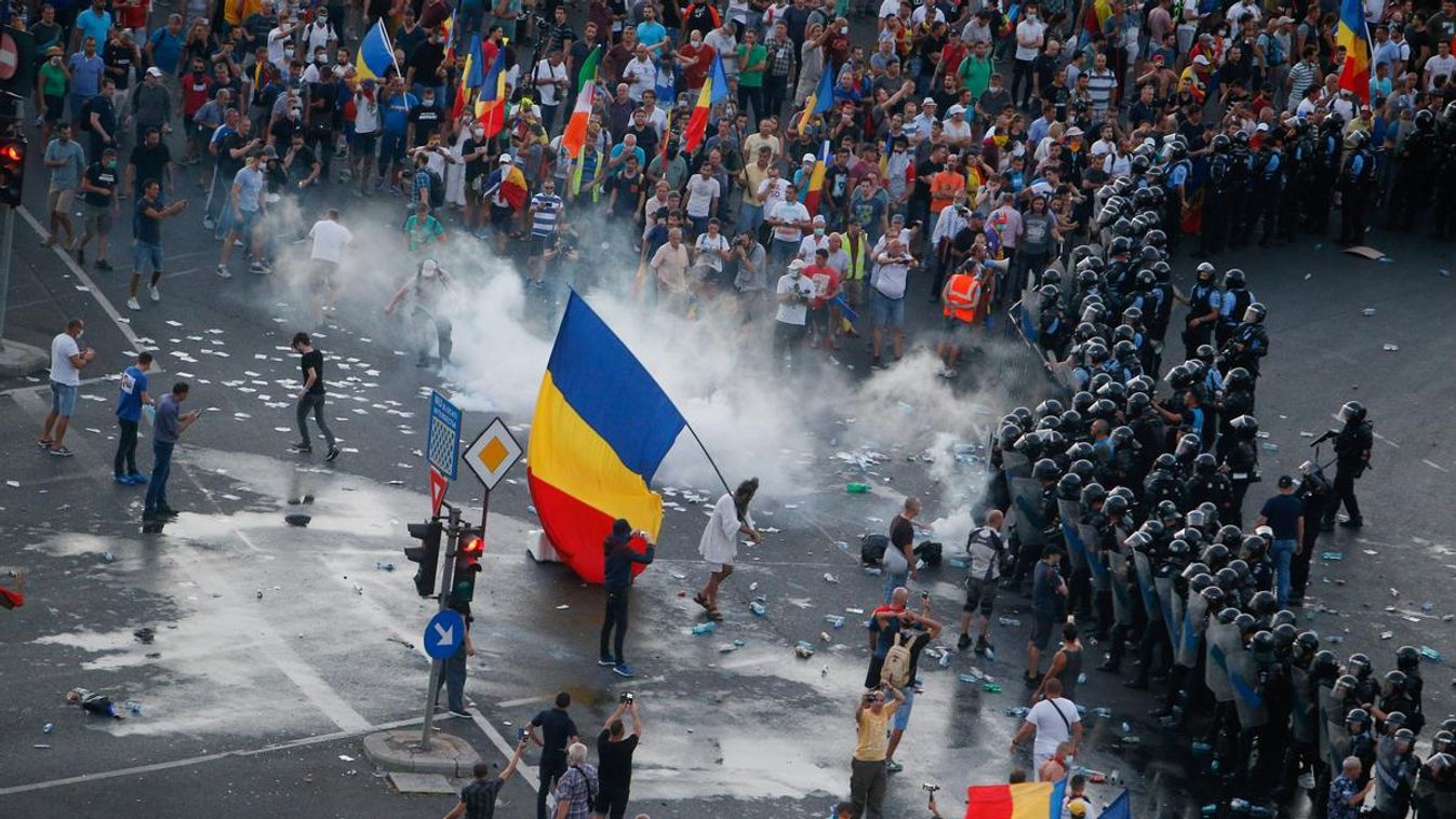 DIICOT: A békés tüntetőket erkölcsi bűnrészesség terheli