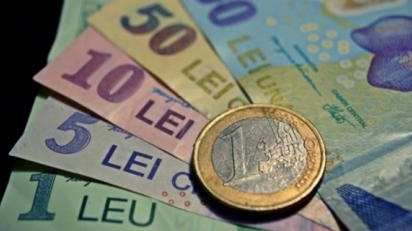 Újabb történelmi mélyponton a lej az euróhoz képest