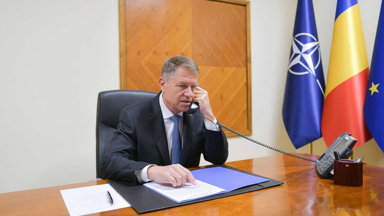 Az ukrajnai helyzetről egyeztetett hétfőn Iohannis a belga kormányfővel és az osztrák elnökkel