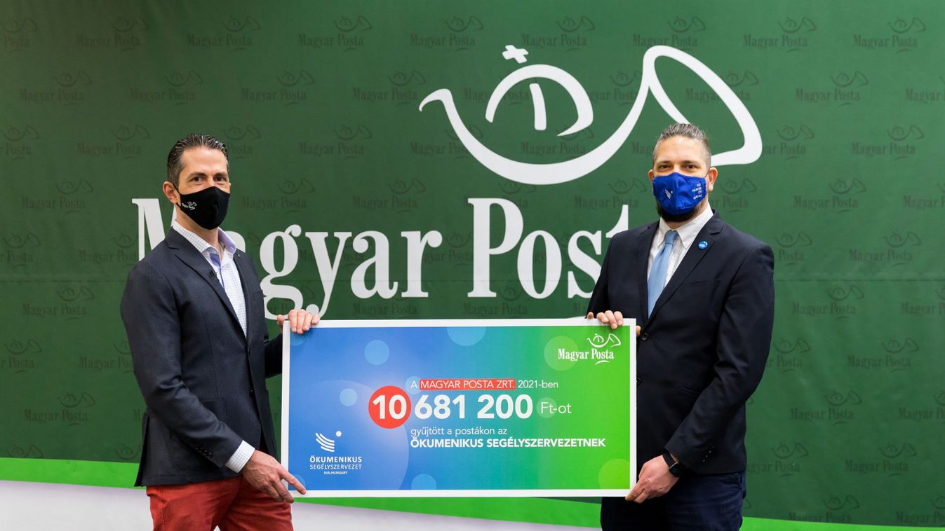 Csaknem 11 millió forintot gyűjtött a Posta az Ökumenikus Segélyszervezetnek
