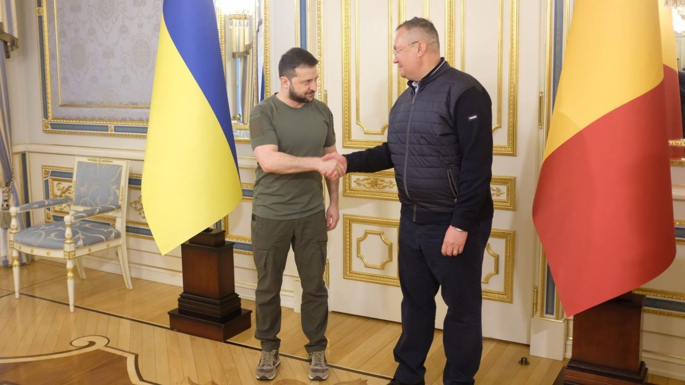 Munkalátogatást tett Kijevbe Nicolae Ciucă miniszterelnök