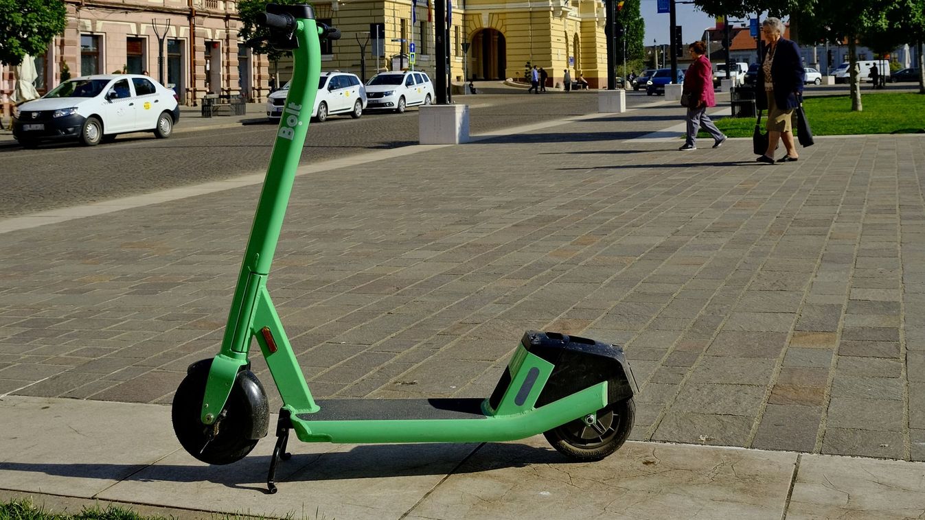 Nagy kérdőjel az elektromos rollerek használata a városi közlekedésben