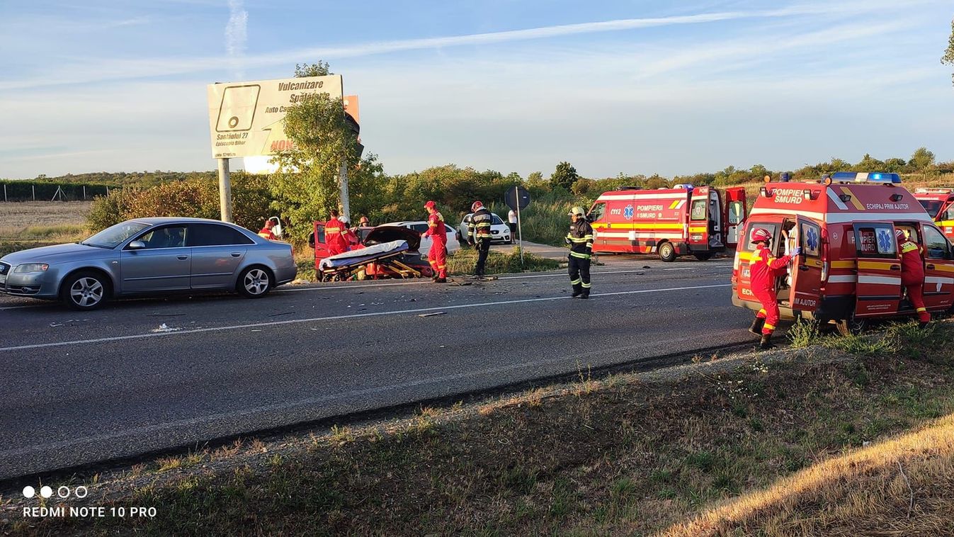 Újabb baleset történt Nagyvárad és Bihar között