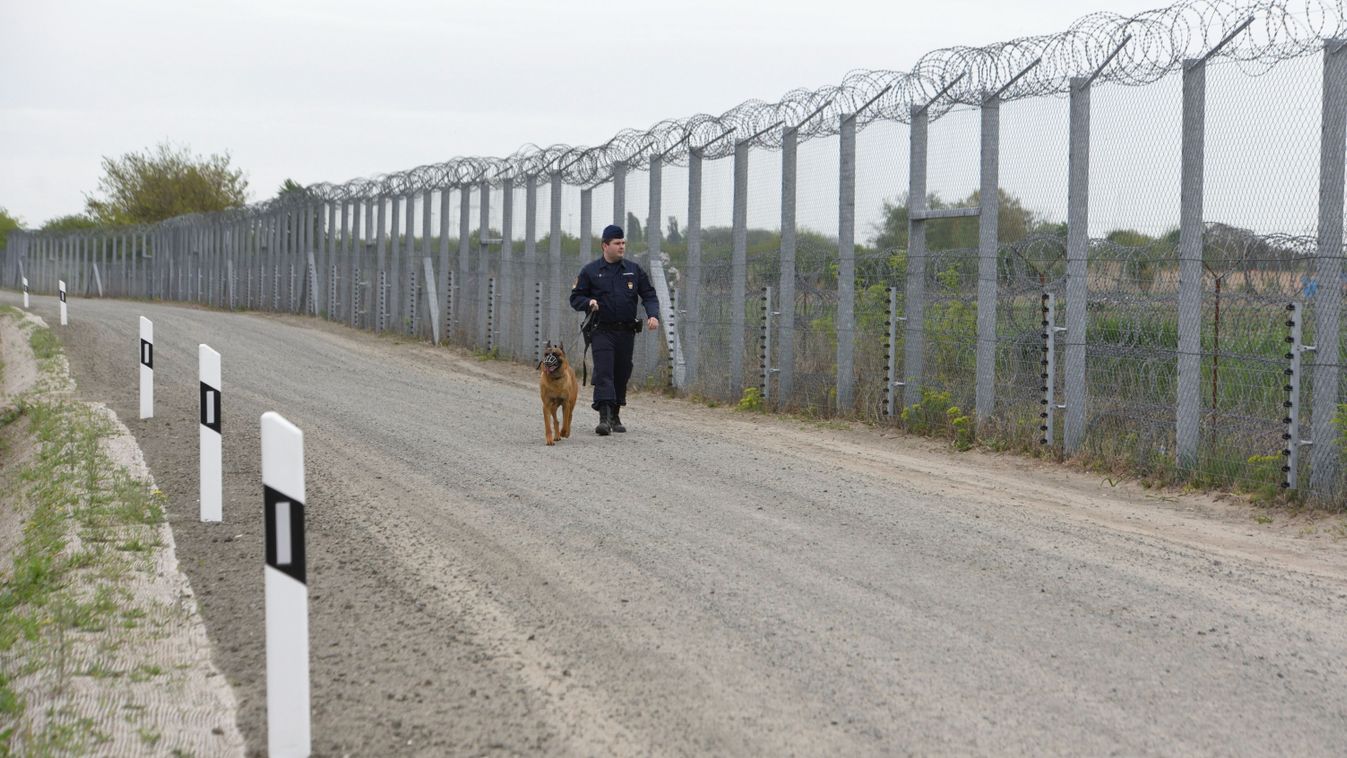Migránsok támadták meg a határkerítés építőit (videó)