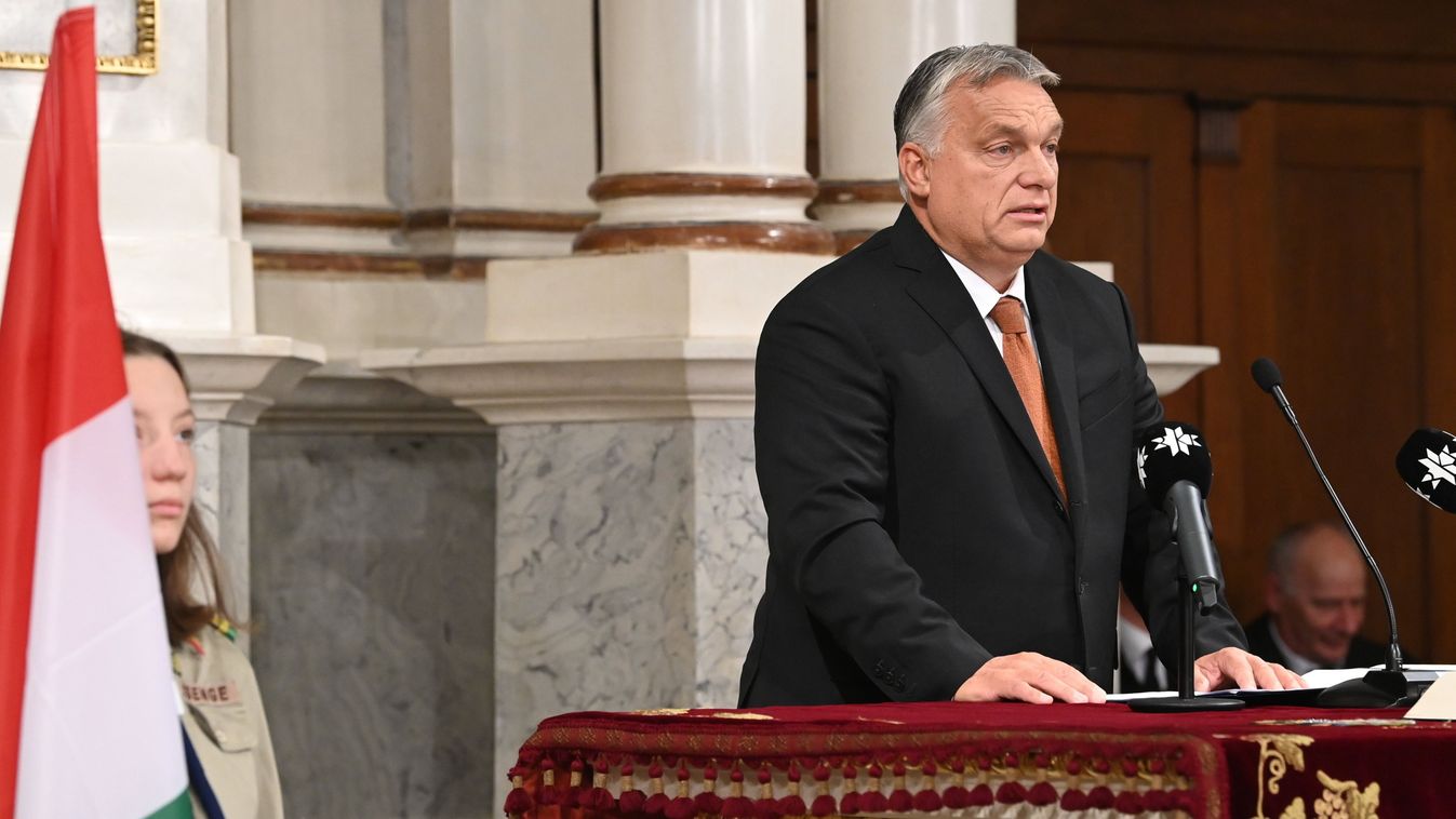 Orbán Viktor: épségben át kell vinni a hazát a túlpartra (videó)