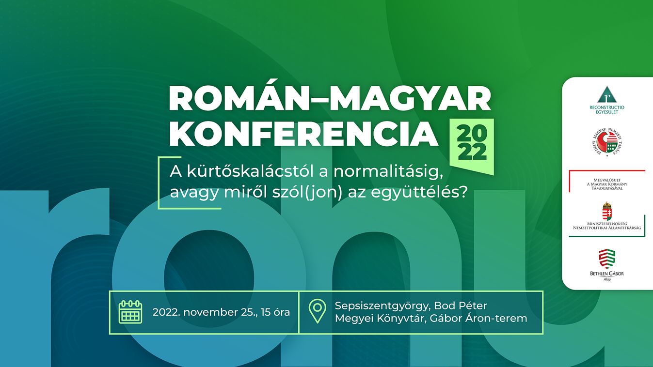 A román–magyar együttélésről szerveznek konferenciát