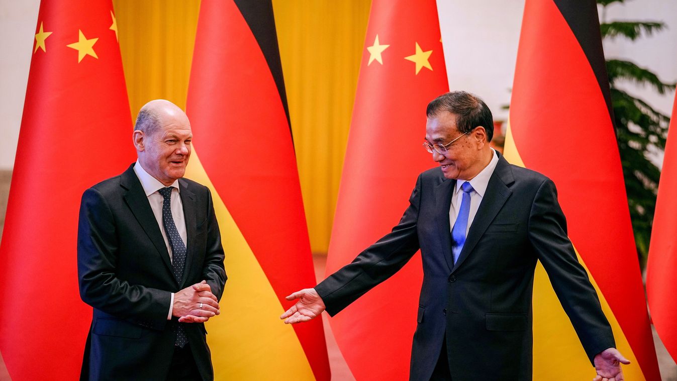 Scholz arra kérte Kínát, gyakoroljon befolyást Oroszországra a háború befejezése érdekében