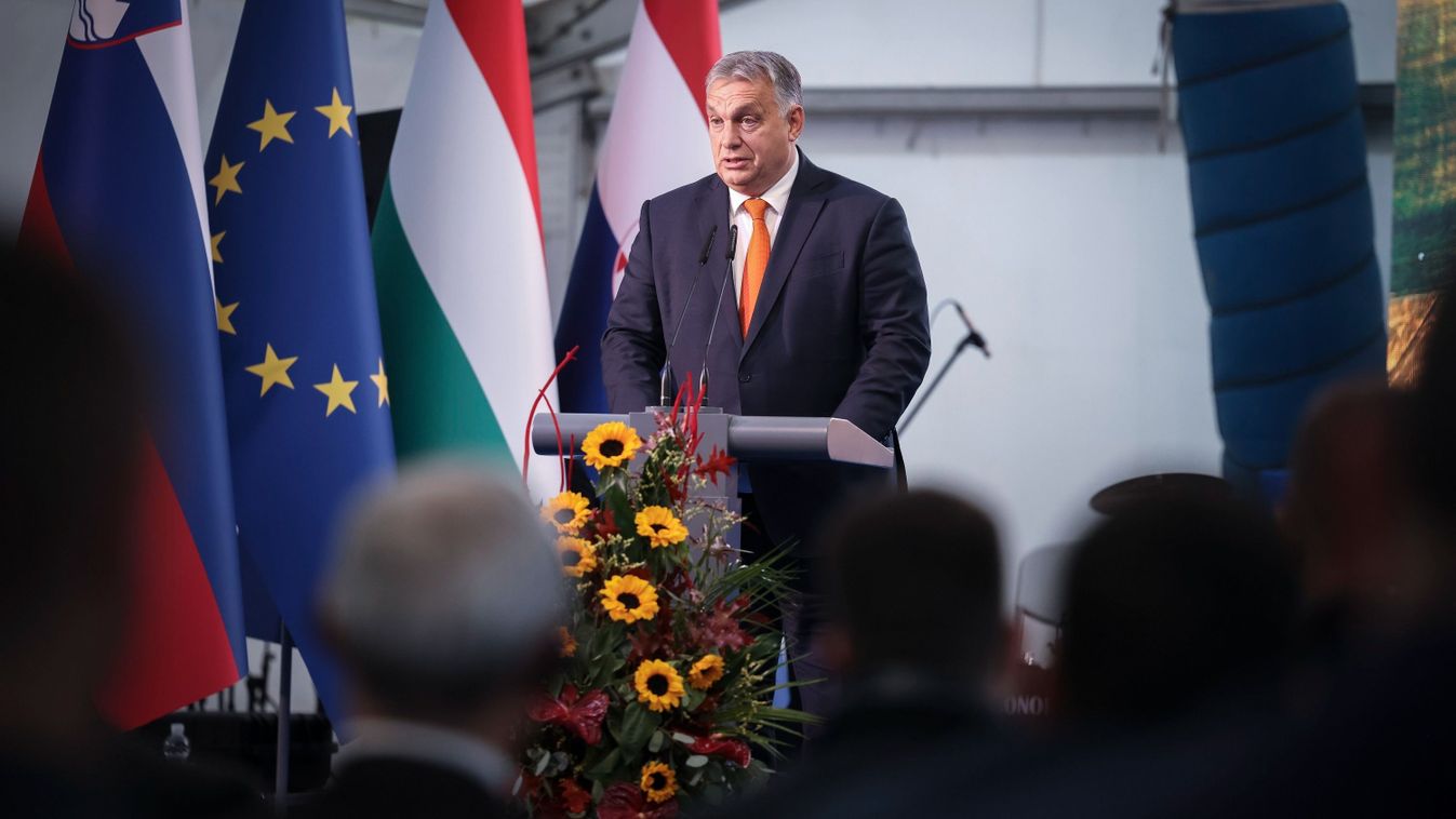Orbán Viktor: összekötöttük Magyarország és Szlovénia energiarendszereit (videó)