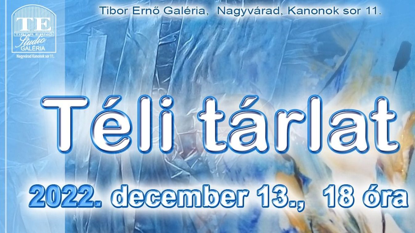 Téli tárlat nyílik a váradi Tibor Ernő Galériában