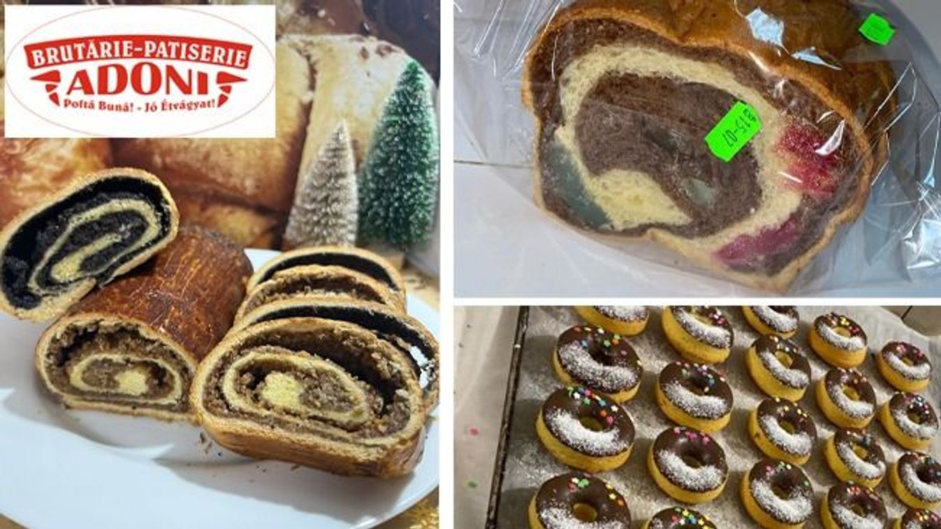 Házi jellegű bejglivel és kaláccsal készül karácsonyra az Adoni Pékség