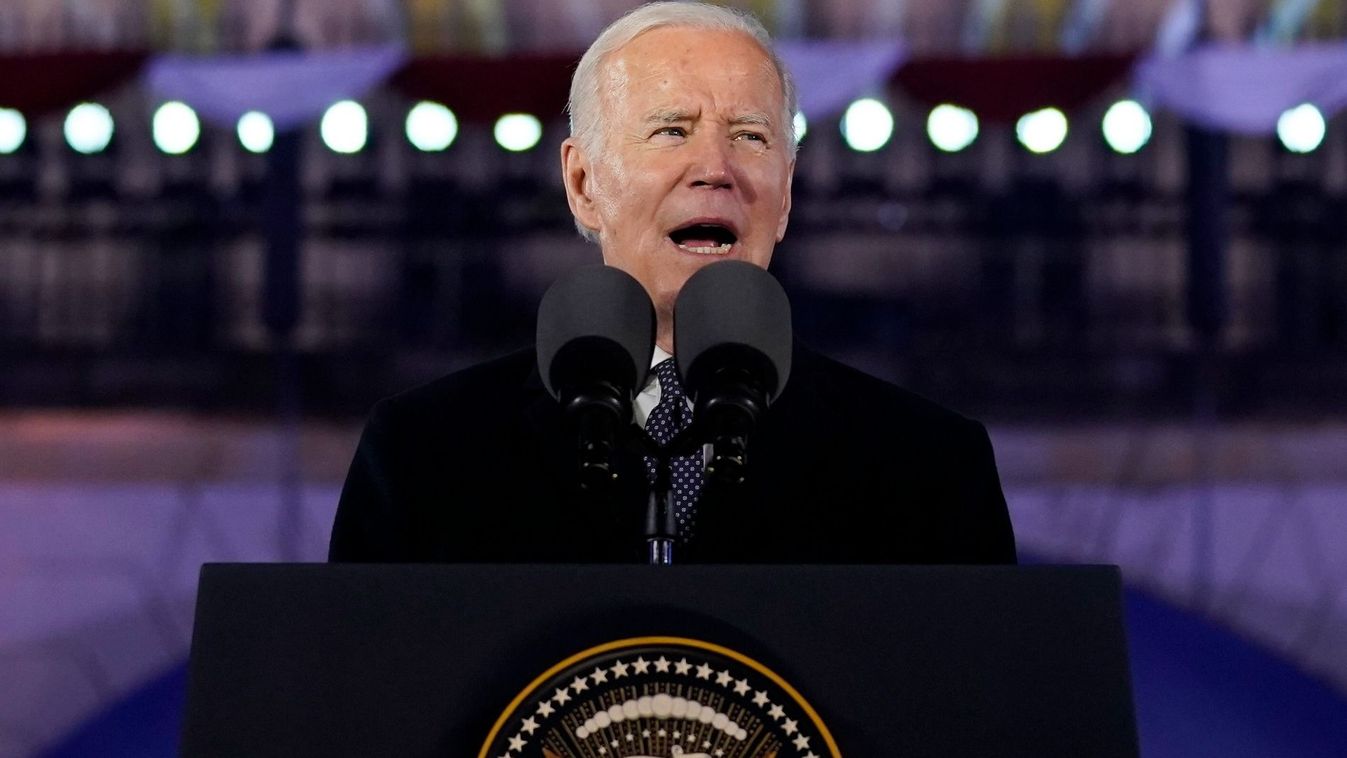 Biden szerint Putyin elszámította magát, újabb szankciókat ígért az amerikai elnök Varsóban (videó)