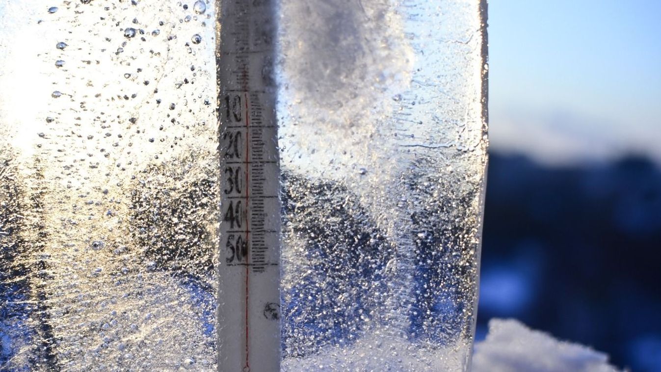 Mínusz 31 Celsius-fokot mértek csütörtök hajnalban Bodzafordulón