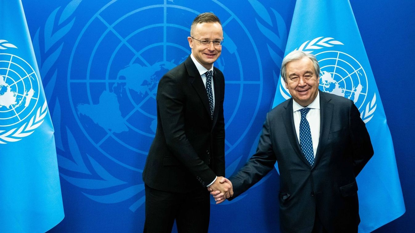 Szijjártó Péter: az ENSZ-ben sokkal erősebb az ukrajnai béke támogatottsága, mint az EU-ban (videó)