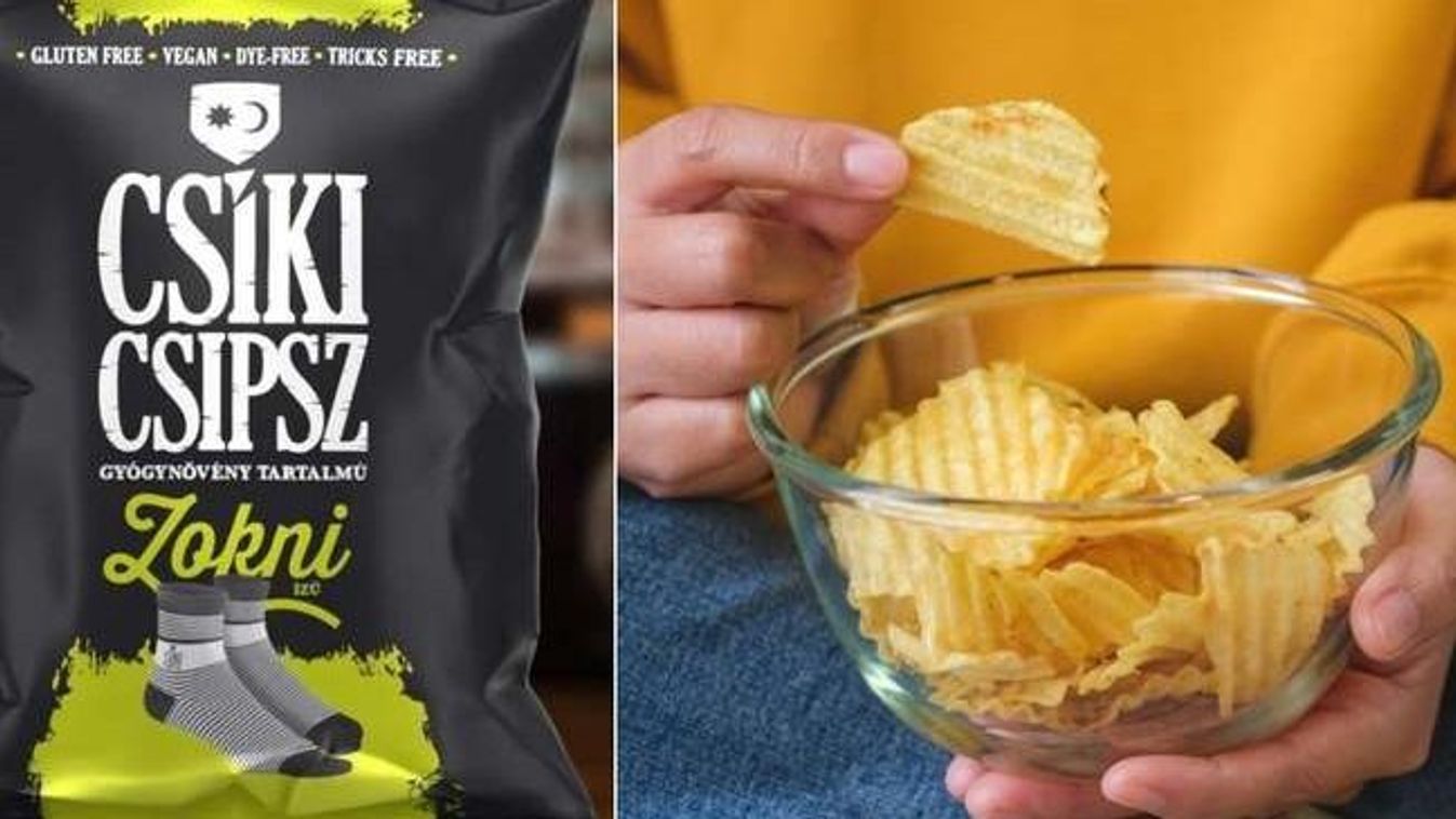 Áprilisi tréfa: zokniízű chipsek a polcokon