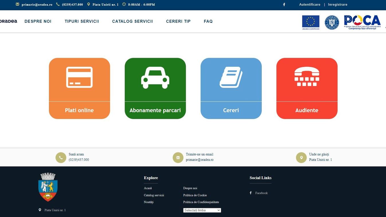 Digitalizálódó nagyváradi önkormányzat