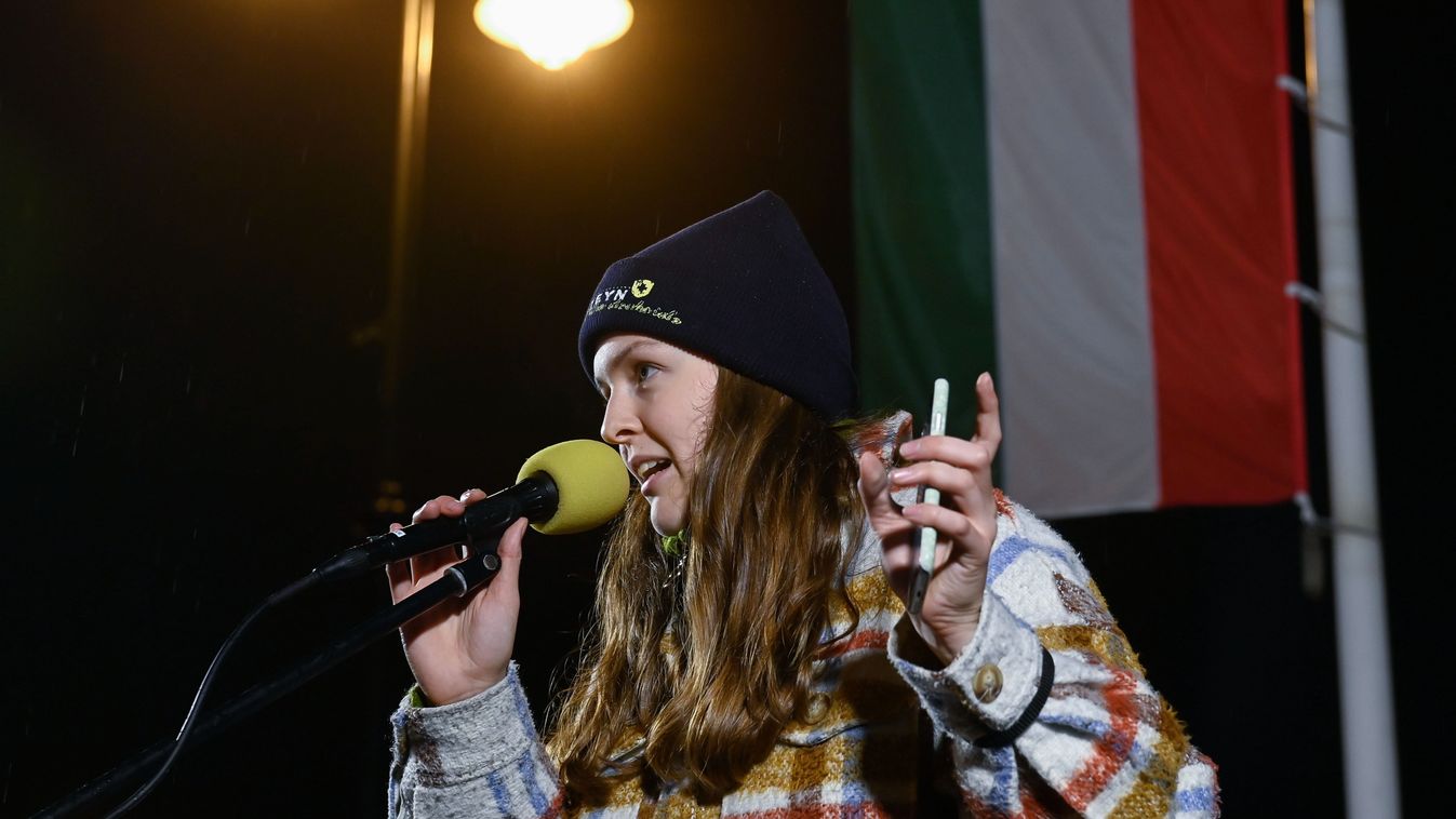 Alig néhányan vettek részt az Egységes Diákfront keddi demonstrációján