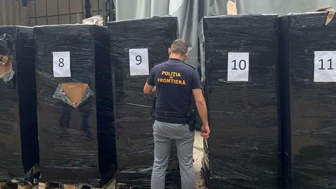 Több mint 3,5 millió lej értékben foglaltak le javakat a határrendészek hétfőn