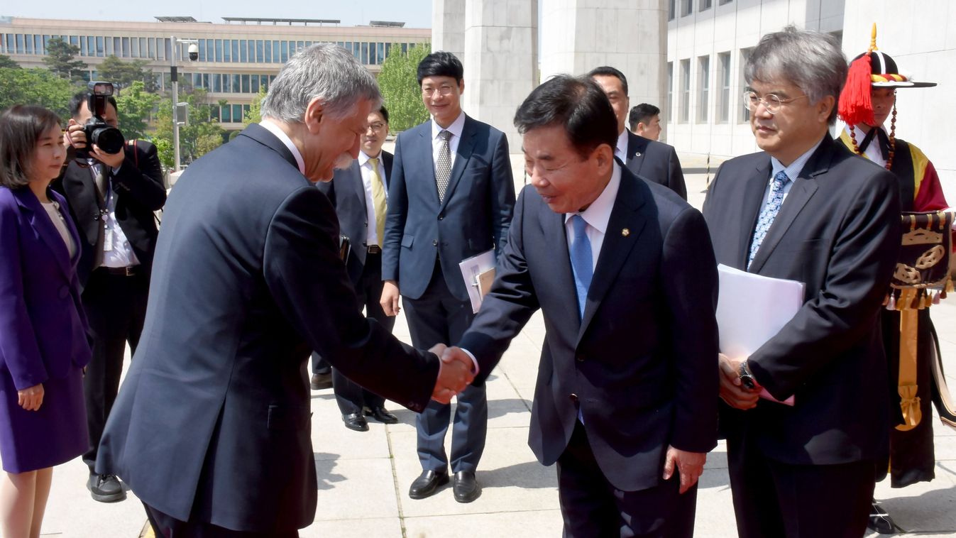 Kövér László Dél-Koreában a nemzetgyűlés elnökével tárgyalt