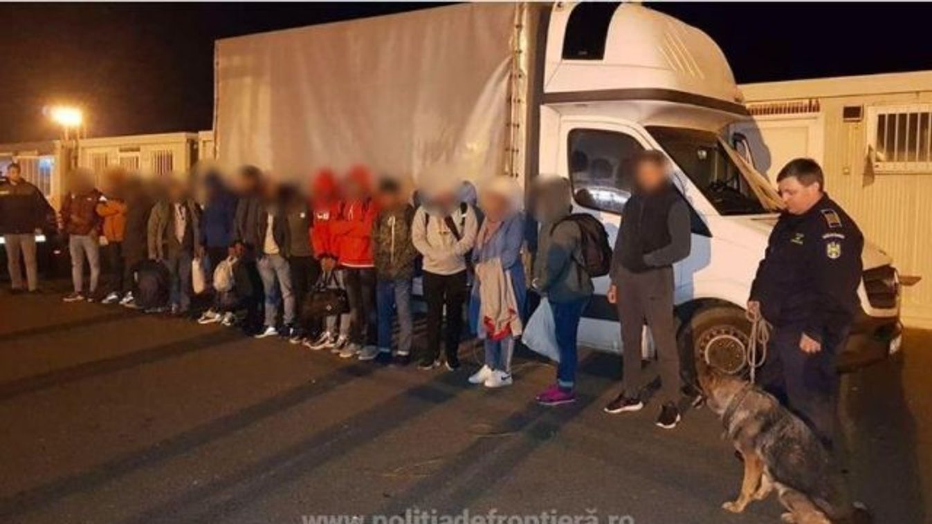Nyolcvanöt migránst tartóztattak fel a román határrendészek egy nap alatt a román-magyar határon