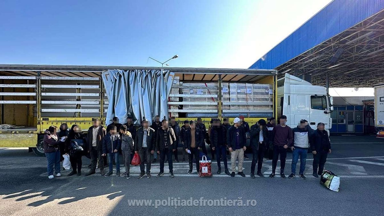 Több mint 140 migránst tartóztattak fel az Arad és Bihar megyei határrendészek a román-magyar határnál
