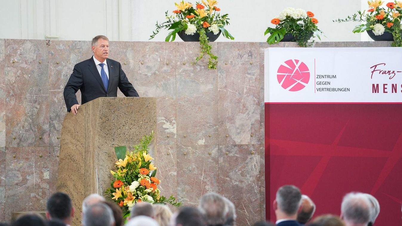 Klaus Iohannis átvette a Franz Werfel emberjogi díjat