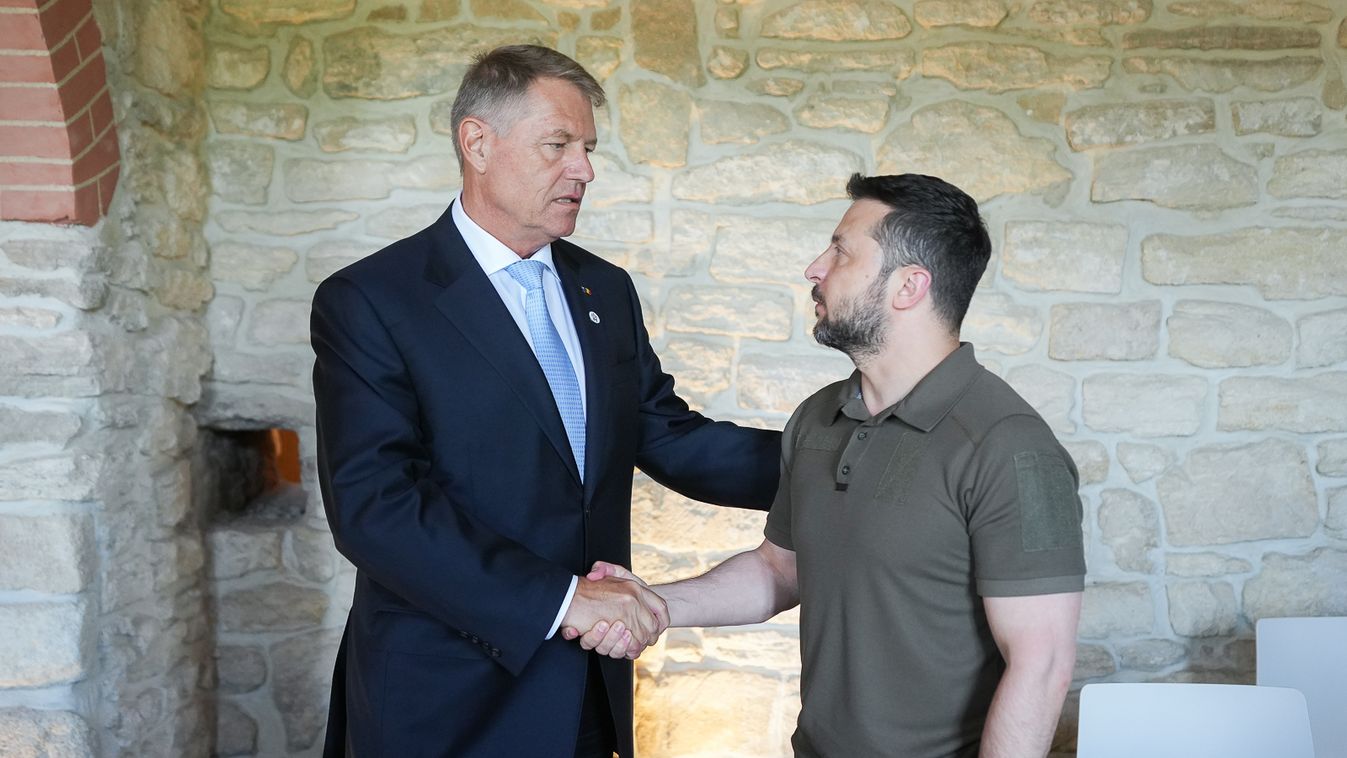 Klaus Iohannis közös projektekről tárgyalt Volodimir Zelenszkij ukrán elnökkel