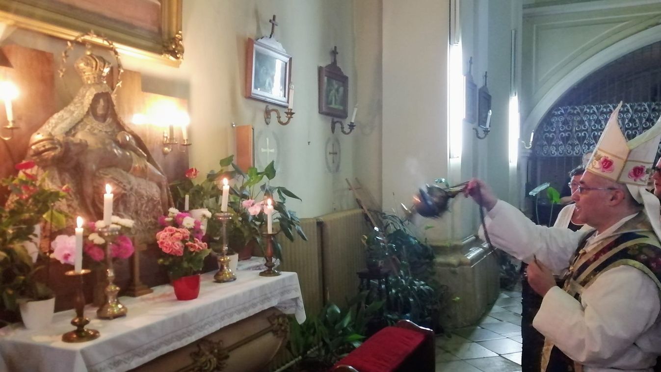 Búcsúünnepet tartottak a premontreiek széktemplomában