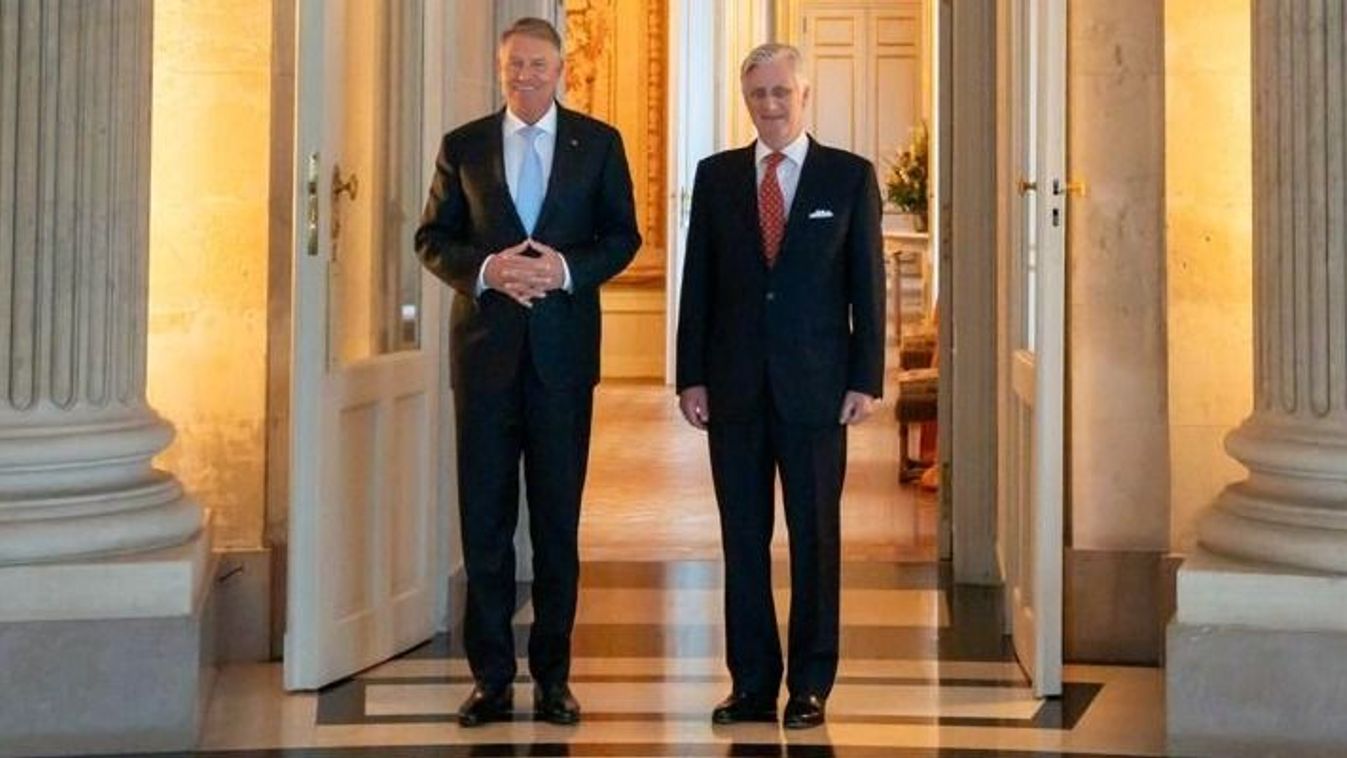 Fülöp belga király fogadta Klaus Iohannis államfőt