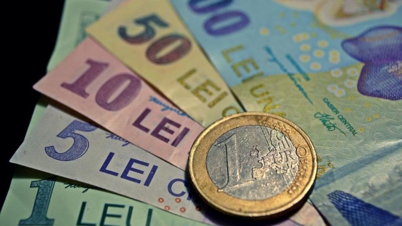 Gyengült a lej az euróhoz és a dollárhoz képest, csökkent az arany ára