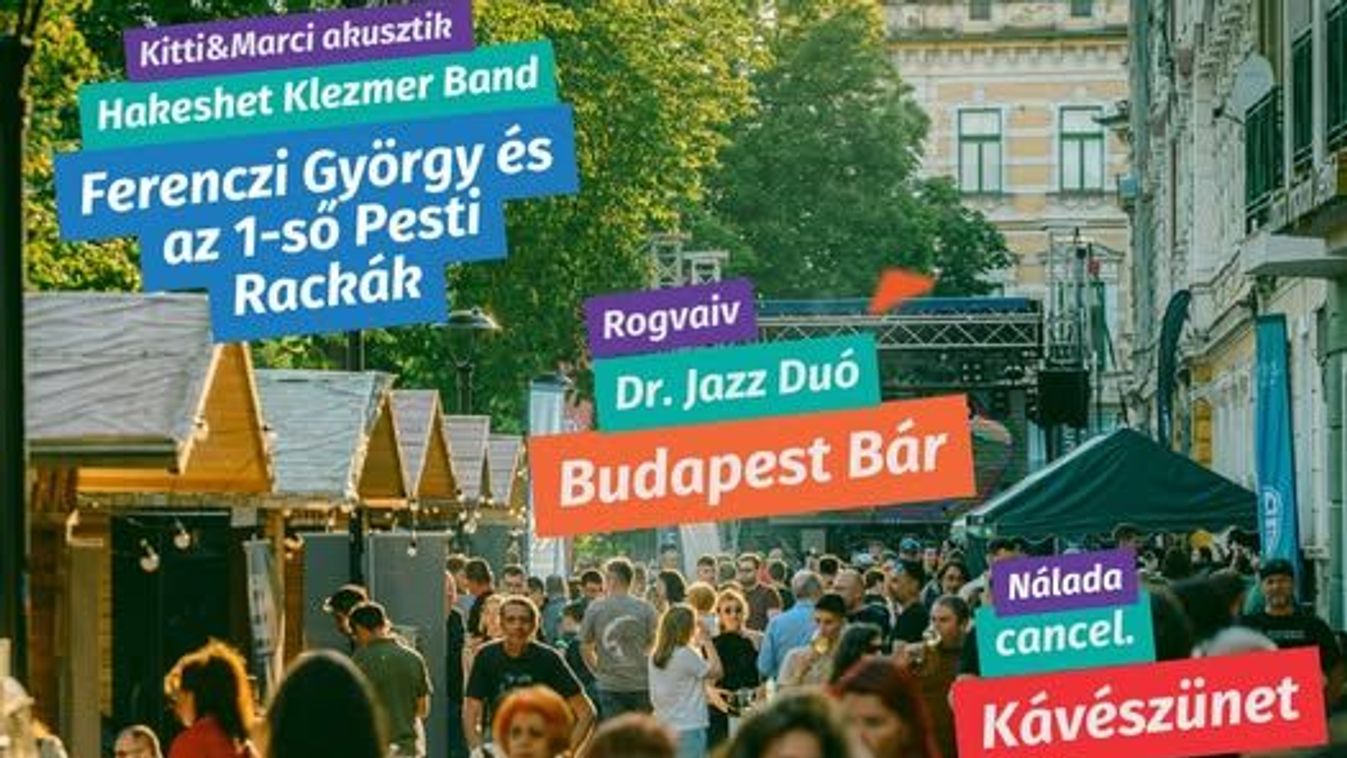 Festum Varadinum: a Borpartra „költöznek” a koncertek