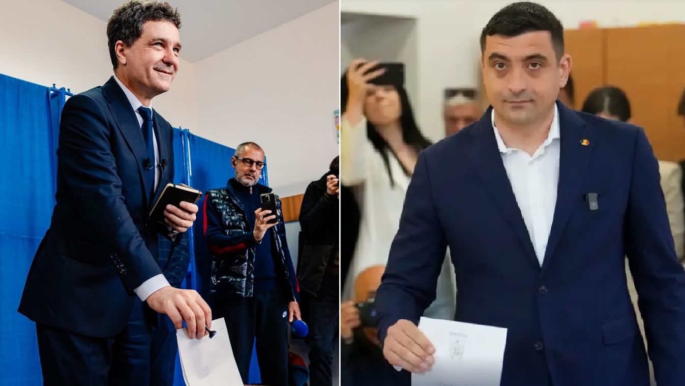 Exit poll: Nicușor Dan az élen