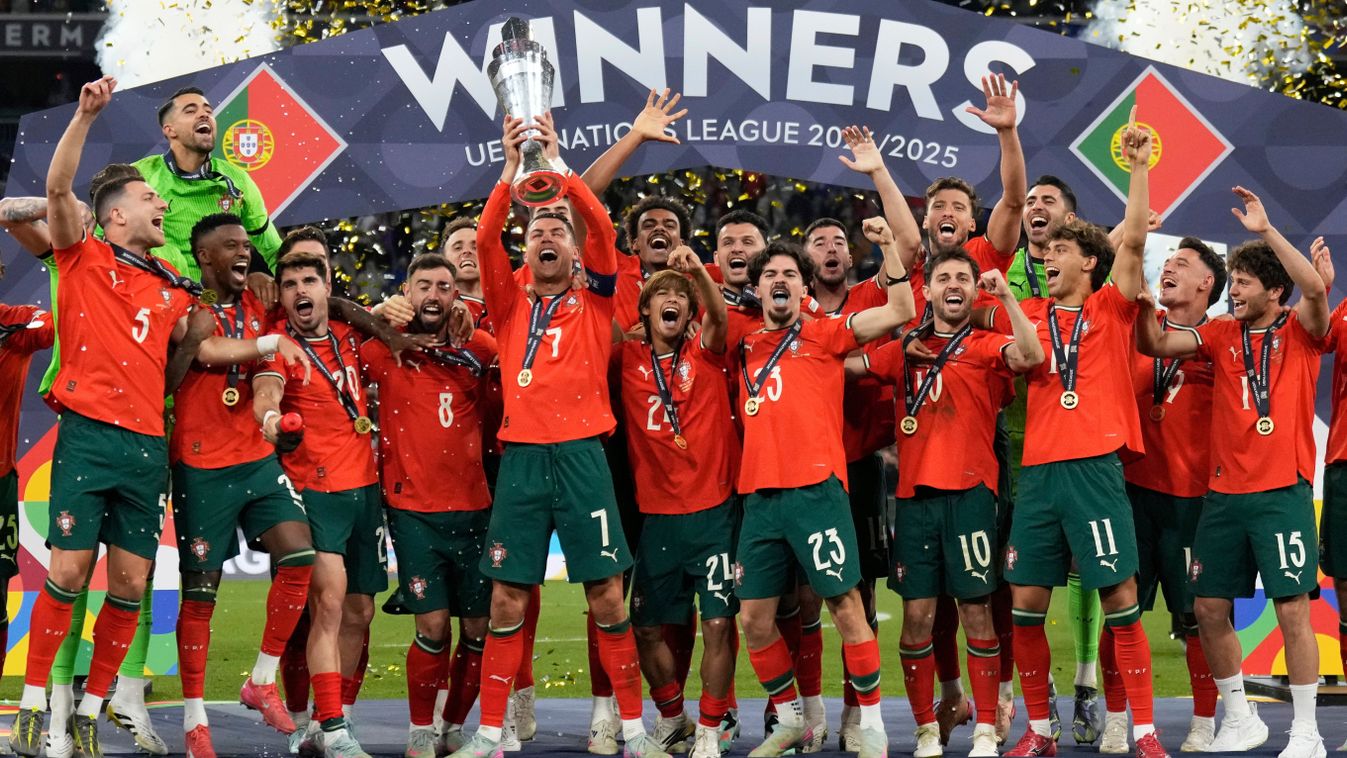 Másodszor a Nemzetek Ligája trónján Portugália