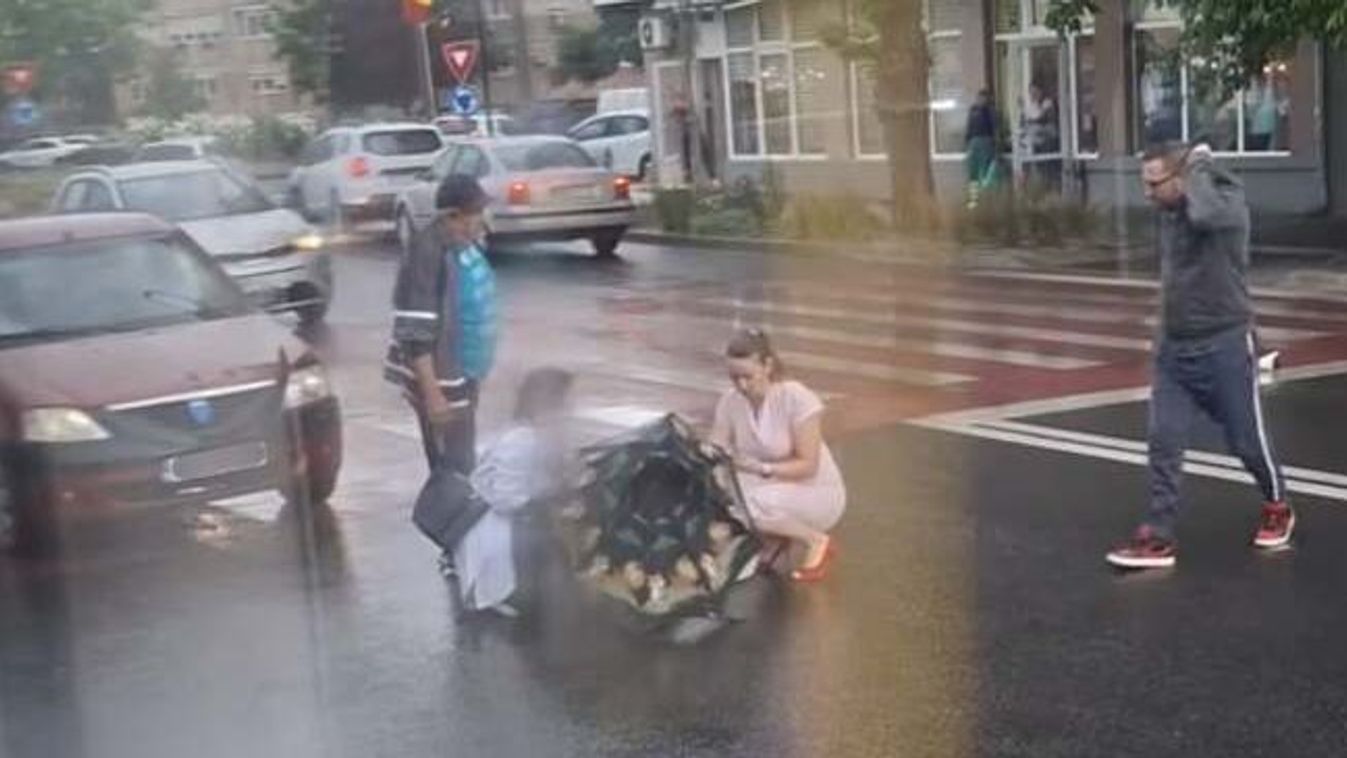 A gyalogátkelőn ütöttek el egy nőt Váradon