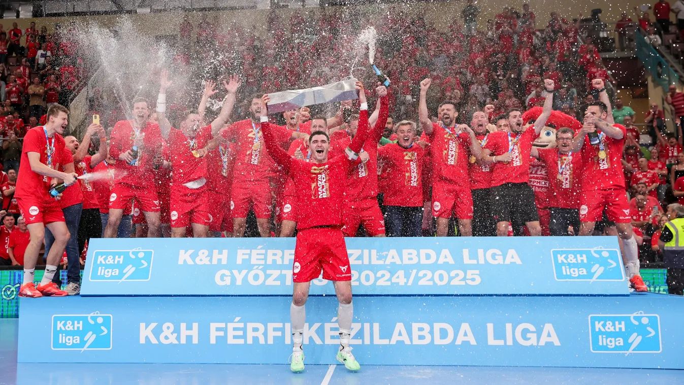 Kiélezett csata után újra bajnok a Veszprém